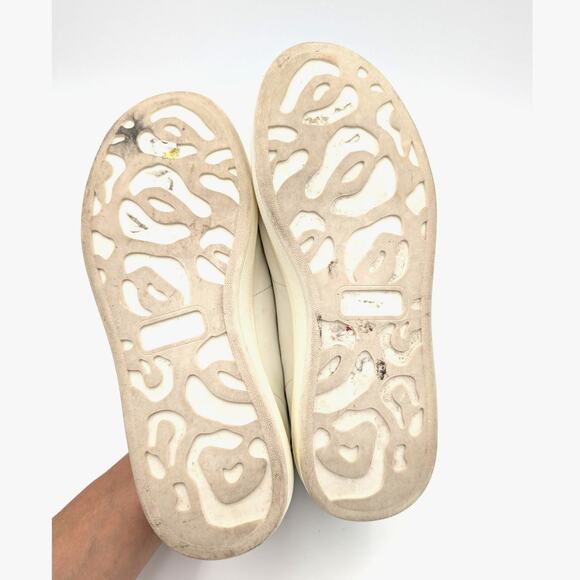 Linea Paolo Kelsey Platform Sneaker Women’s White Snakeskin Size US8.5M EU39 - Picture 4 of 11